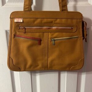 Holiday Fair Peaches & Cream Multicolor Zippers (Vintage)…Great Condition!